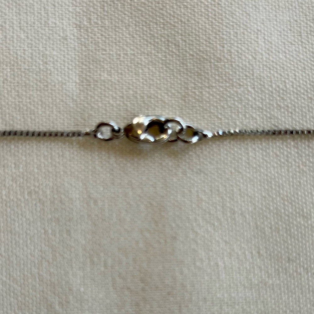 Bar Pendant Necklace - Silver plated chain - Picture 11 of 16